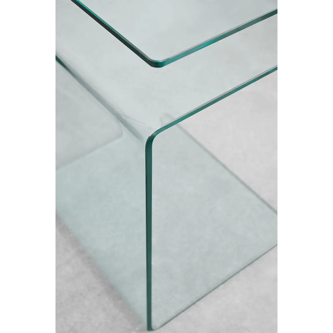 Liodor · Mesa lateral en cristal de 35 cm 10