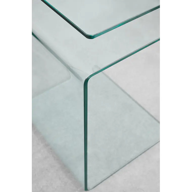 Liodor · Mesa lateral en cristal de 35 cm 10