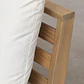 Módulo central para sofá modular de jardín en madera de acacia Cava - Miniatura 5