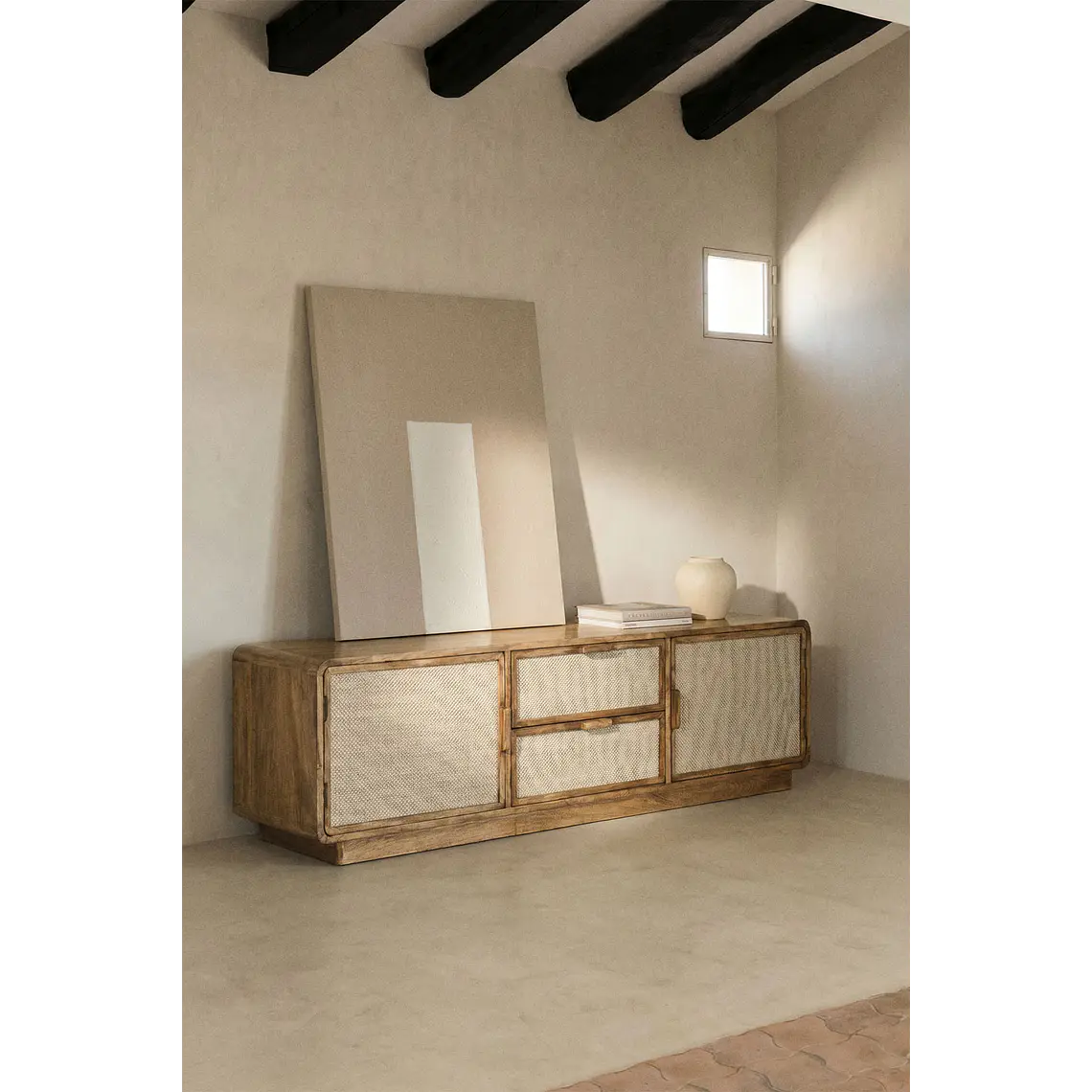 Avelrin · Mueble de TV en acabado madera 2