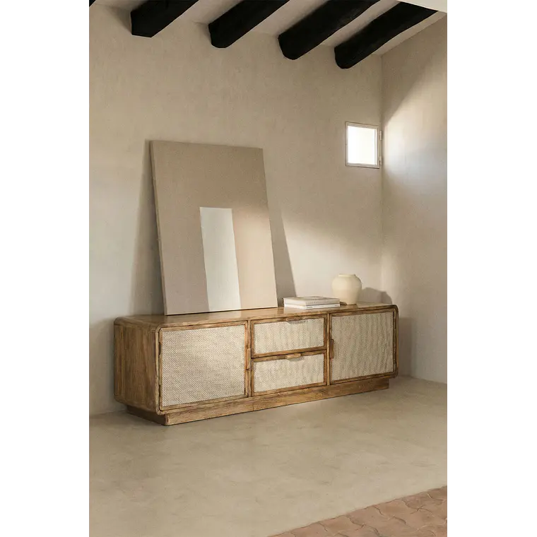 Avelrin · Mueble de TV en acabado madera 2