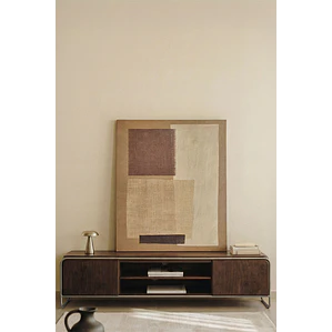 Elela · Mueble de TV en acabado madera