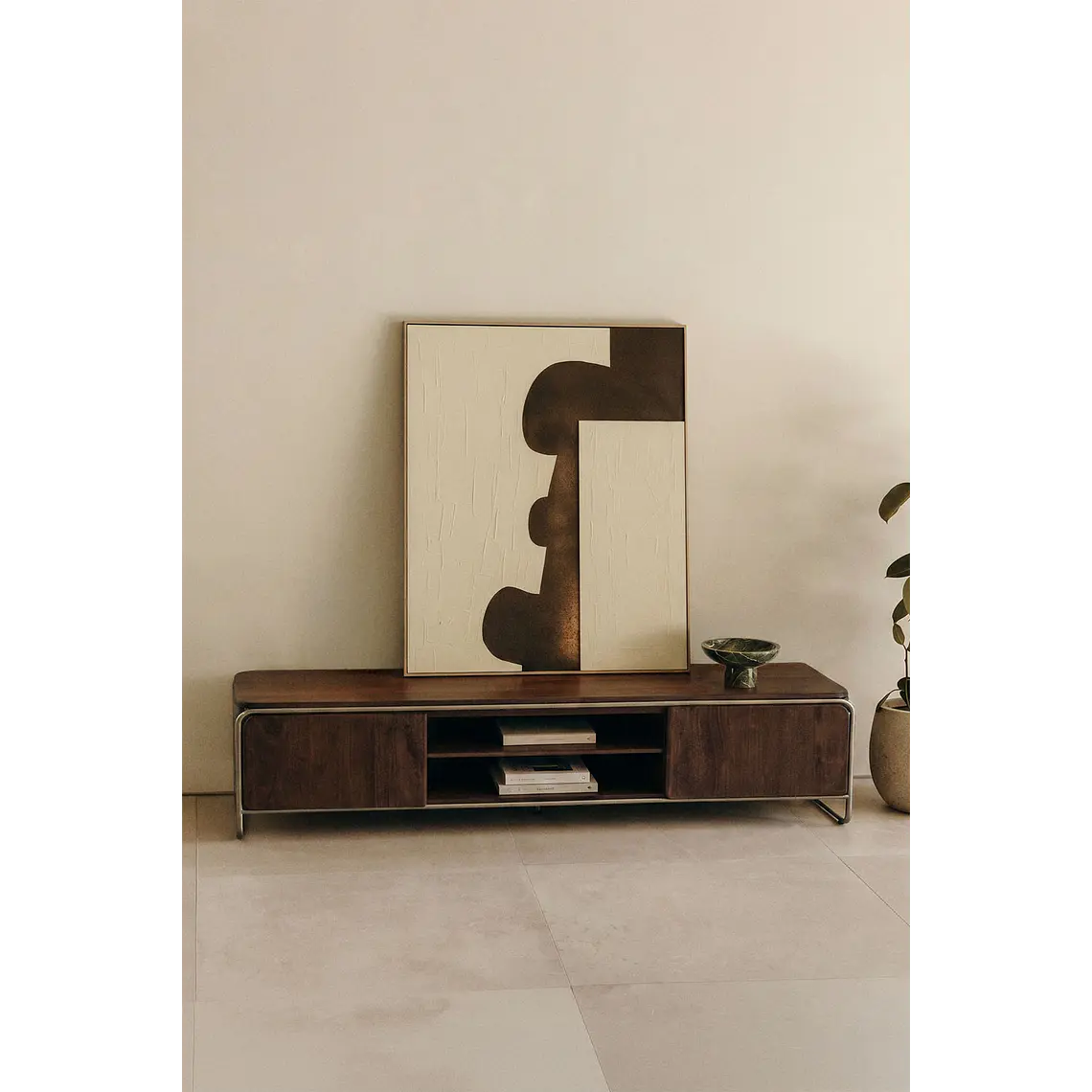 Elela · Mueble de TV en acabado madera 2