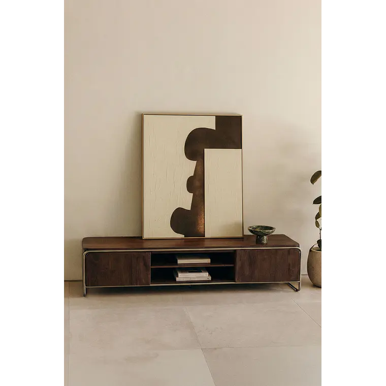 Elela · Mueble de TV en acabado madera 2