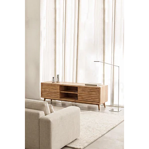 Eliria · Mueble de TV en acabado madera