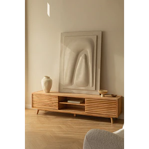 Eliria · Mueble de TV en acabado madera