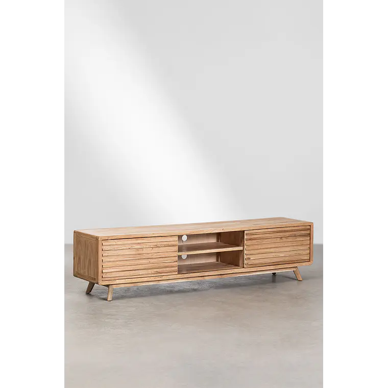 Eliria · Mueble de TV en acabado madera 12