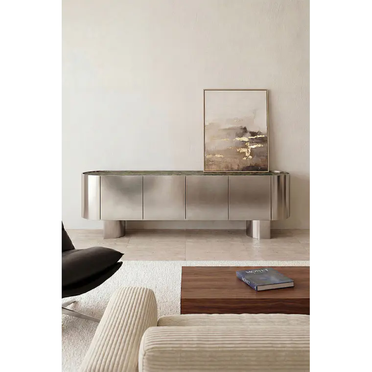 Miraion · Mueble de TV en piedra de 180 cm 2