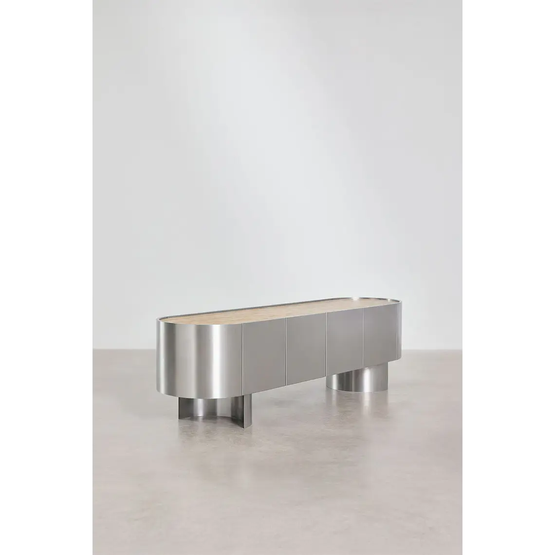 Miraion · Mueble de TV en piedra de 180 cm 6
