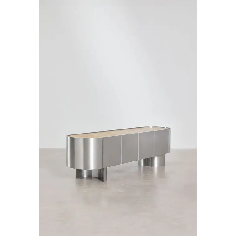 Miraion · Mueble de TV en piedra de 180 cm 6