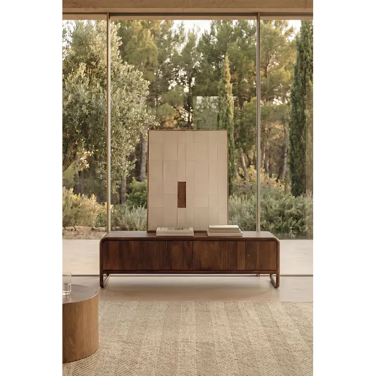 Nereris · Mueble de TV en acabado madera 1