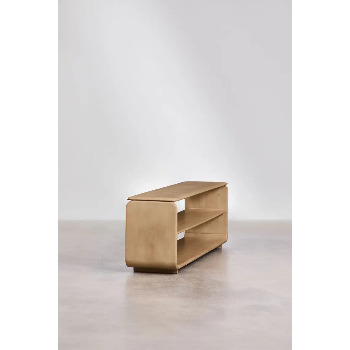 Nivaren · Mueble de TV en acabado madera de 140 cm 3