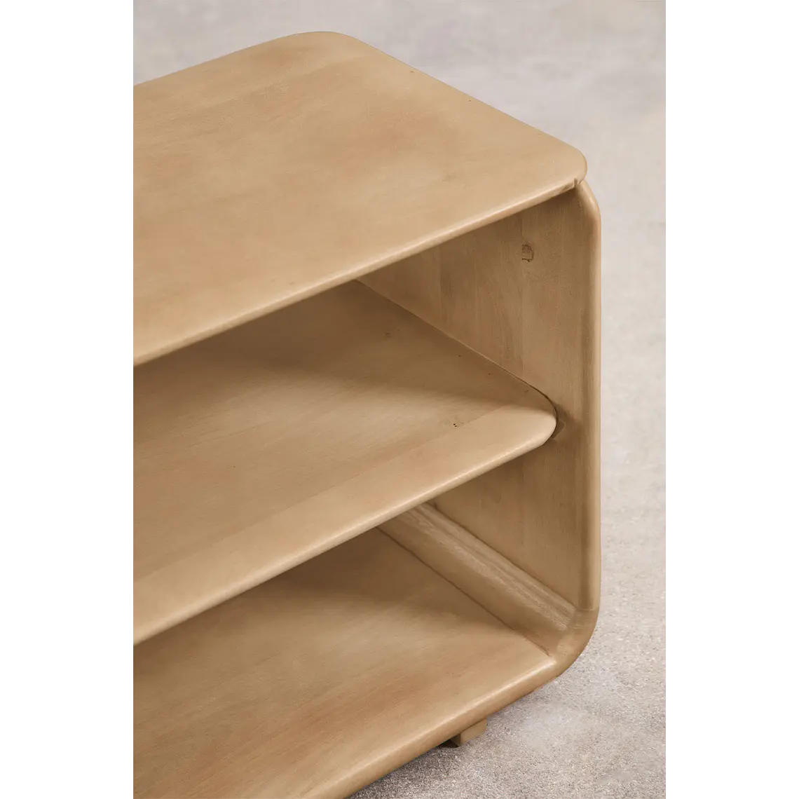 Nivaren · Mueble de TV en acabado madera de 140 cm 4