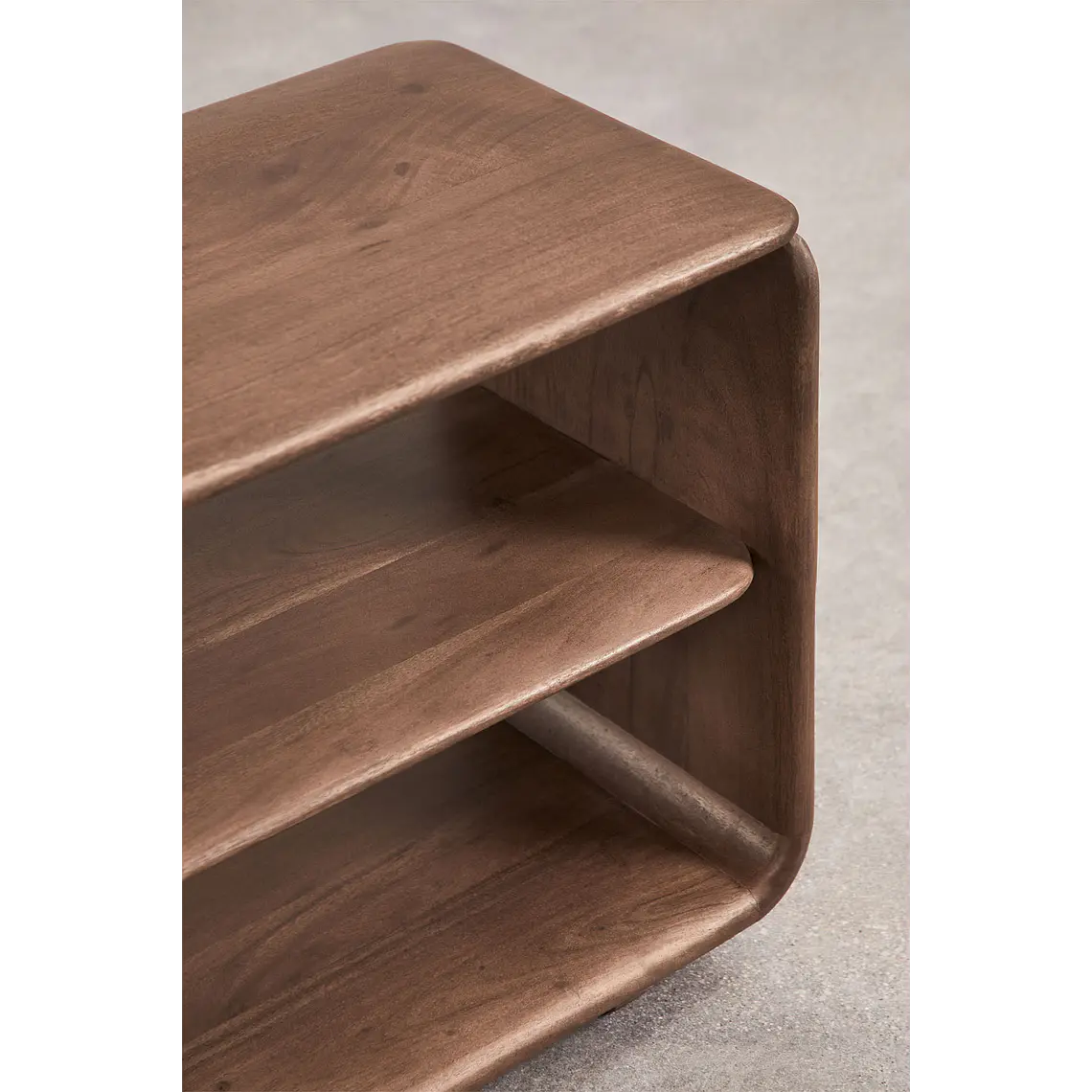 Nivaren · Mueble de TV en acabado madera de 140 cm 9