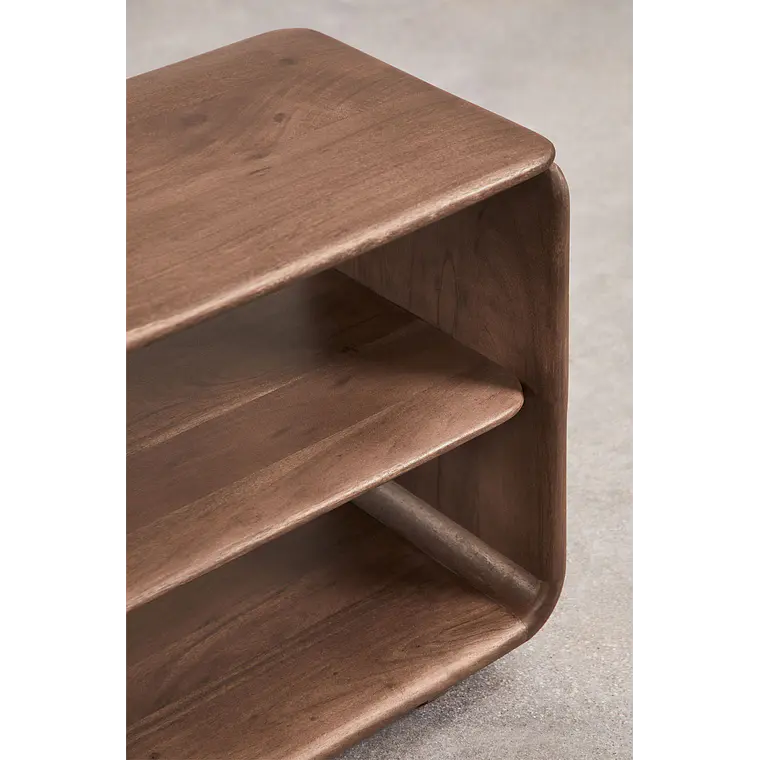 Nivaren · Mueble de TV en acabado madera de 140 cm 9