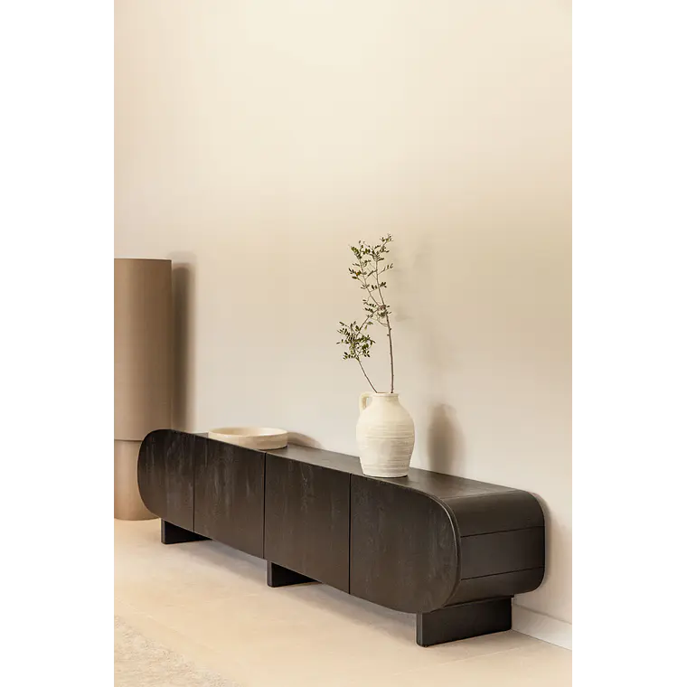 Onaian · Mueble de TV en acabado madera de 220 cm 1