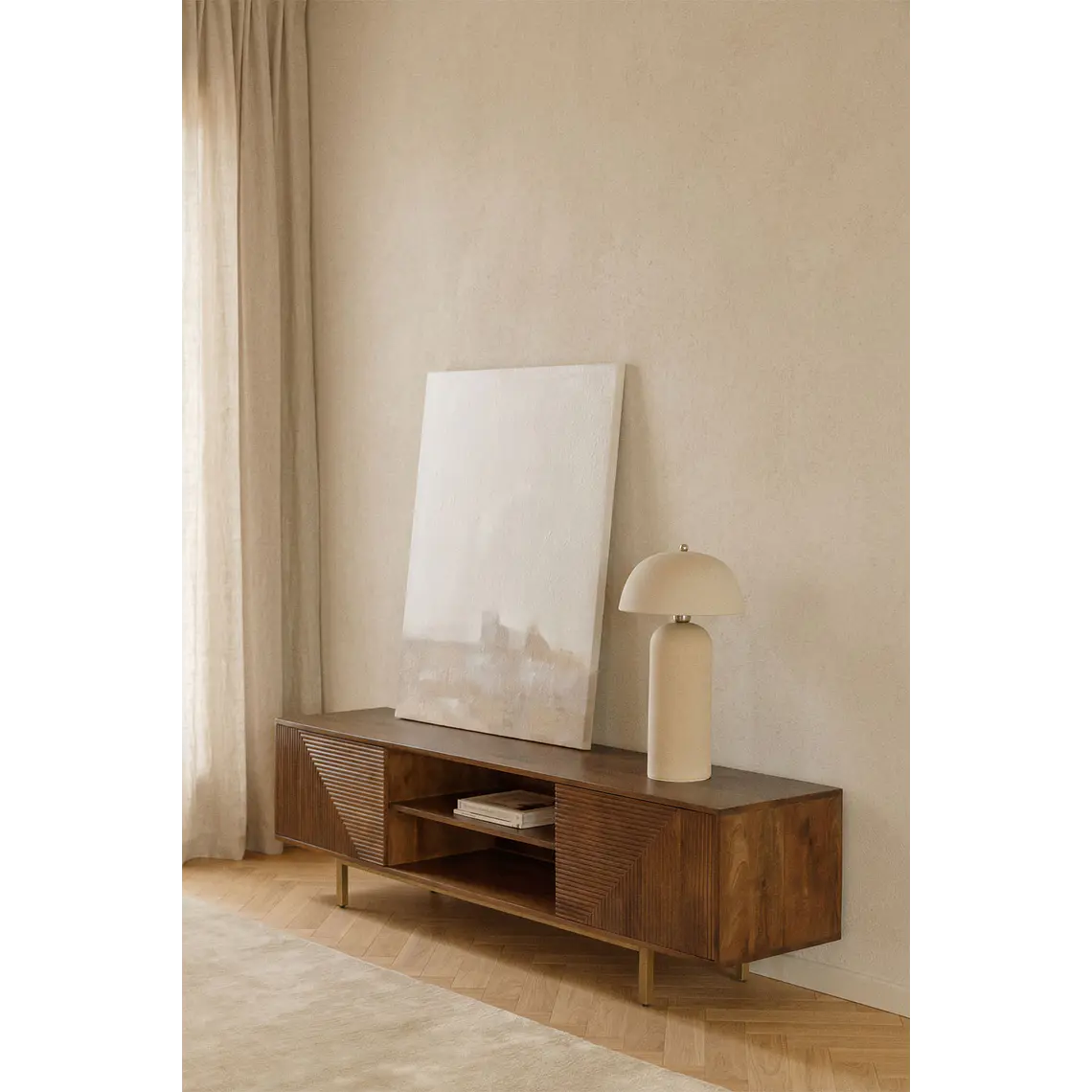Veian · Mueble de TV en acabado madera 2