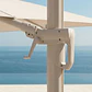 Parasol 290 cm en tela y aluminio Sareva - Miniatura 2