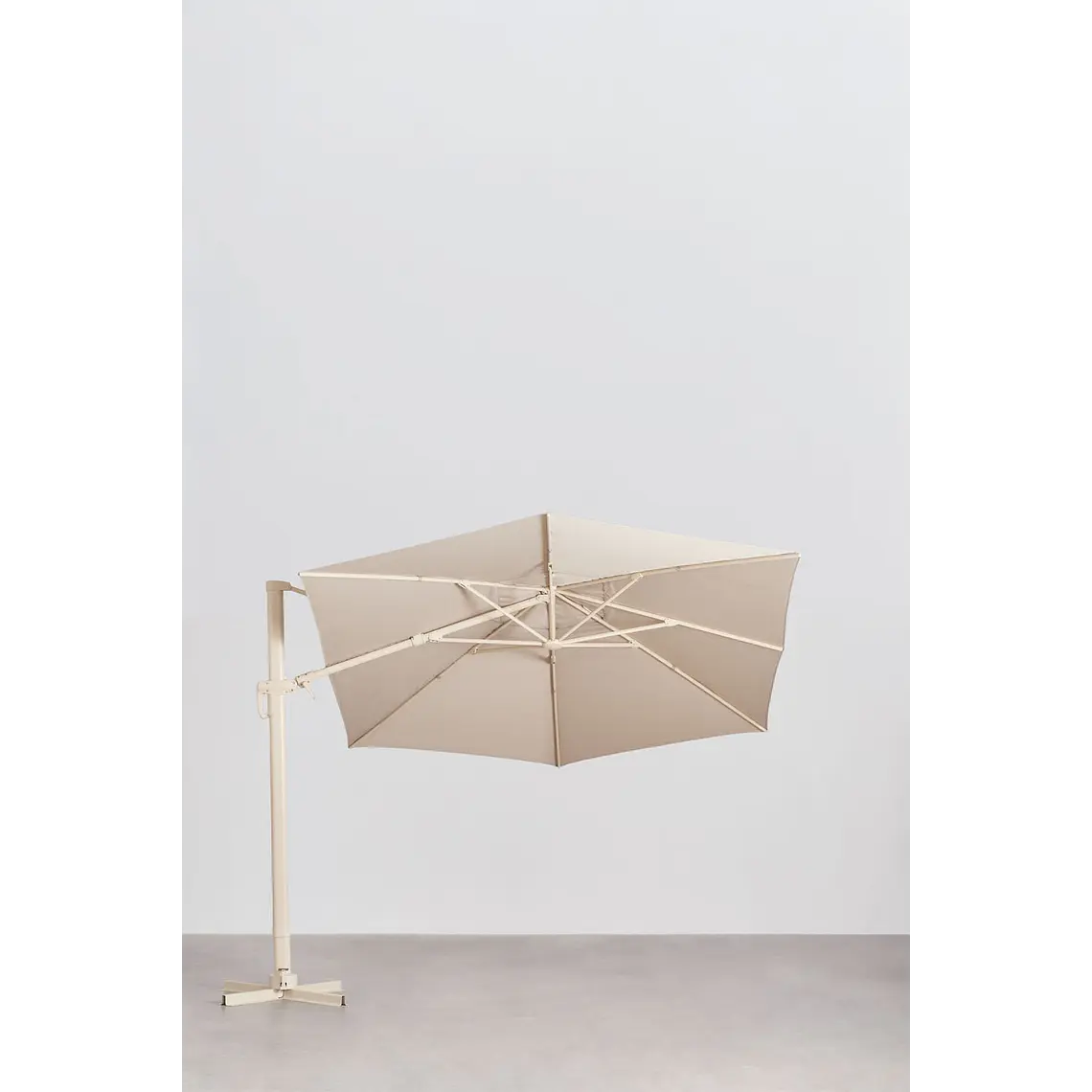 Parasol 290 cm en tela y aluminio Sareva 4
