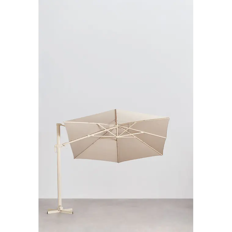 Parasol 290 cm en tela y aluminio Sareva 4