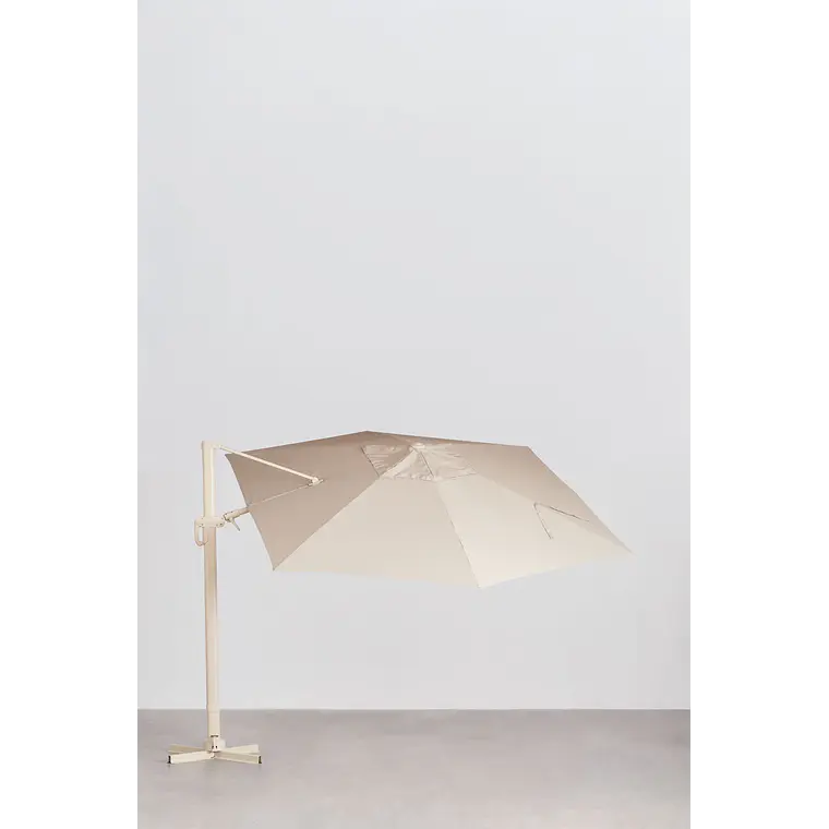 Parasol 290 cm en tela y aluminio Sareva 5