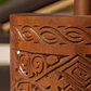 Pie de sombrilla redonda 35Ø cm en madera Lioria - Miniatura 2