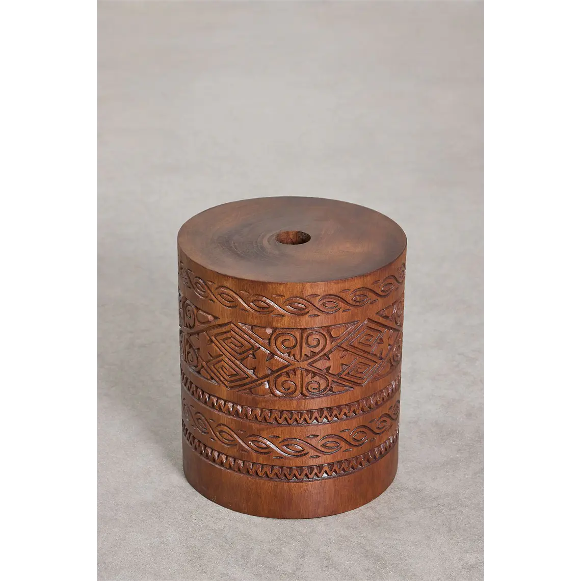 Pie de sombrilla redonda 35Ø cm en madera Lioria 4
