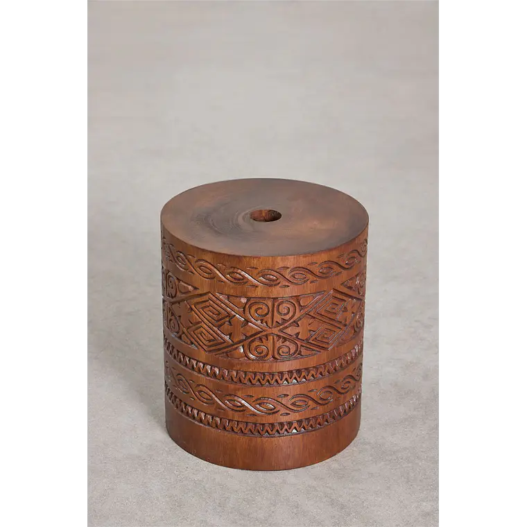 Pie de sombrilla redonda 35Ø cm en madera Lioria 4