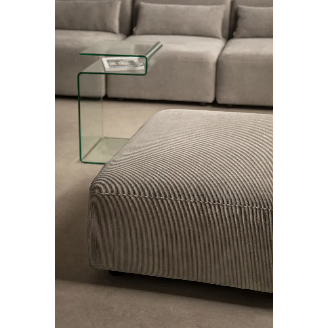 Alven · Puf / banco tapizado de 97 cm 5