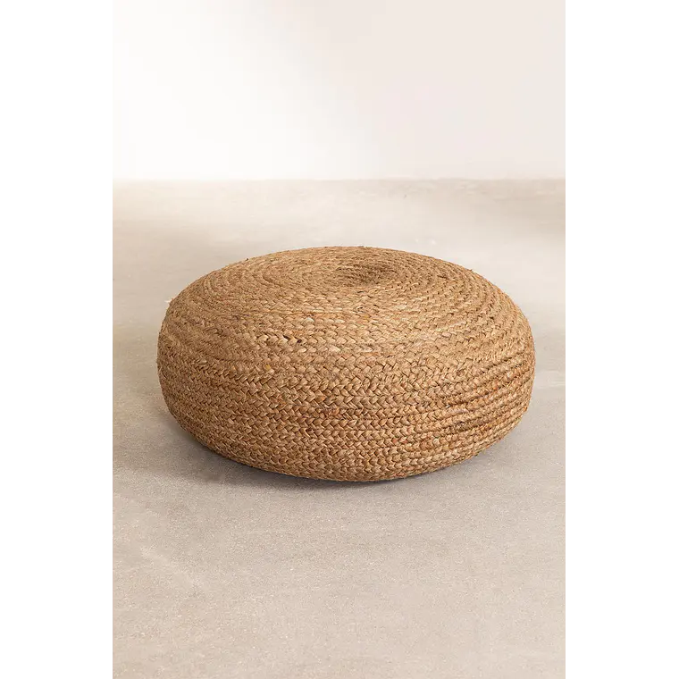 Enaena · Puf / banco en fibras naturales 3