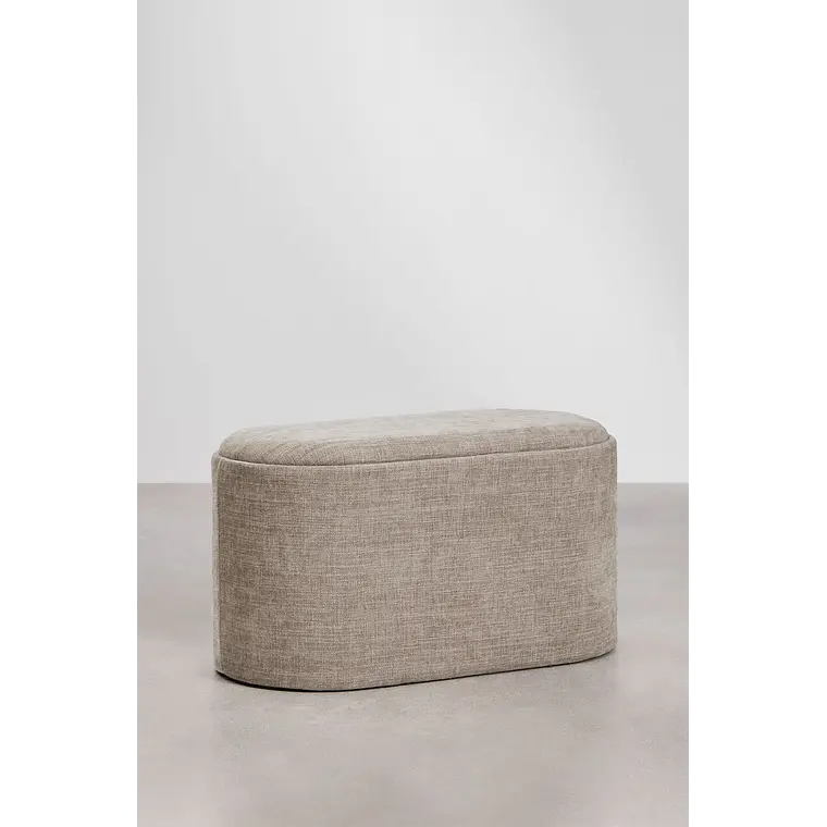 Luela · Puf / banco tapizado de 77 cm 9
