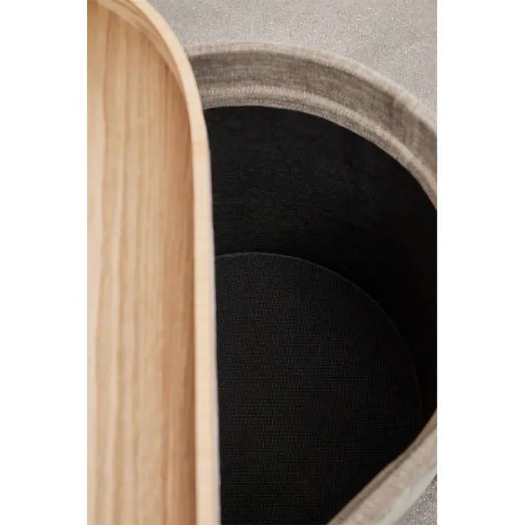 Luela · Puf / banco tapizado de 77 cm 12