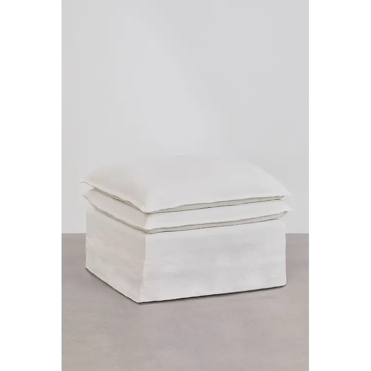Malia · Puf / banco tapizado de 74 cm 5