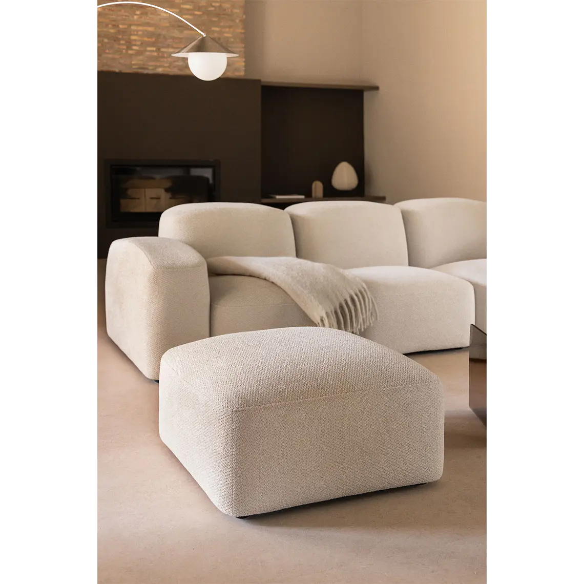 Saalis · Puf / banco tapizado de 74 cm 1