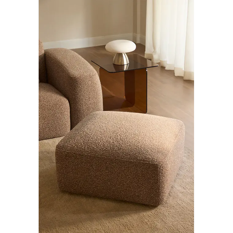 Saalis · Puf / banco tapizado de 74 cm 2