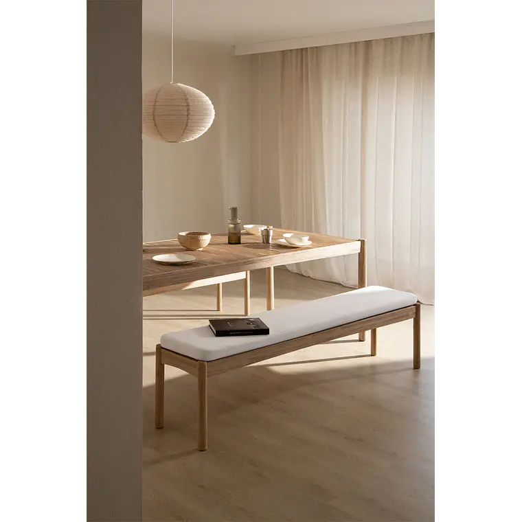 Saeris · Puf / banco tapizado de 180 cm 1