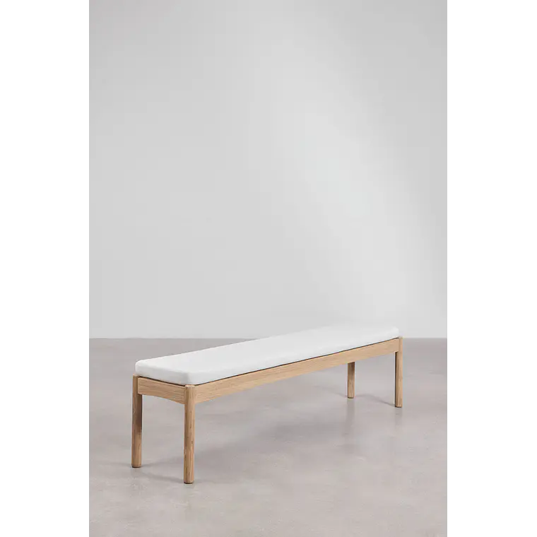 Saeris · Puf / banco tapizado de 180 cm 4