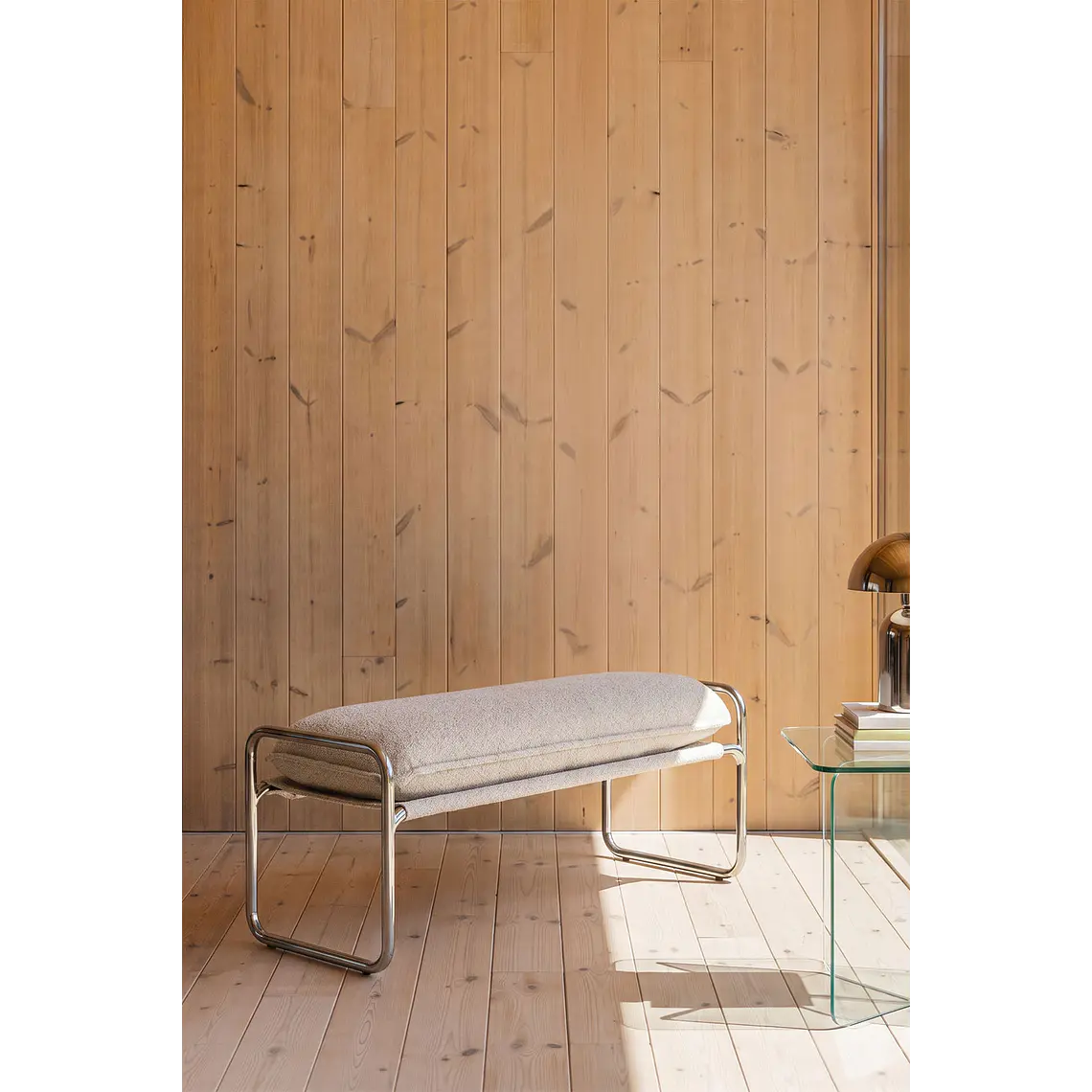 Talren · Puf / banco tapizado de 110 cm 1