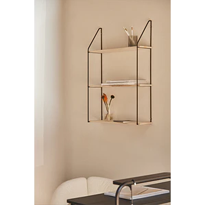 Lumaria · Repisa en acabado madera de 65 cm