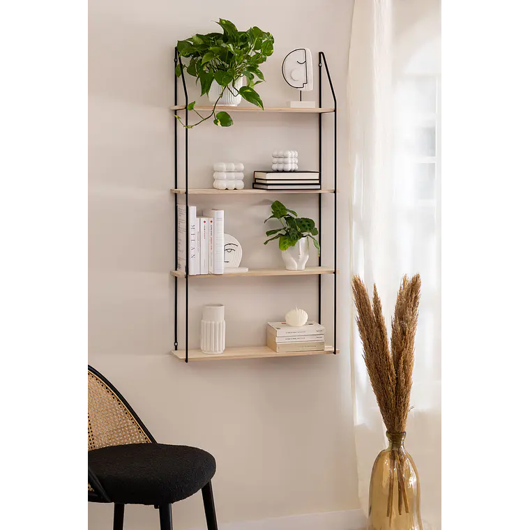 Lumaria · Repisa en acabado madera de 65 cm 3