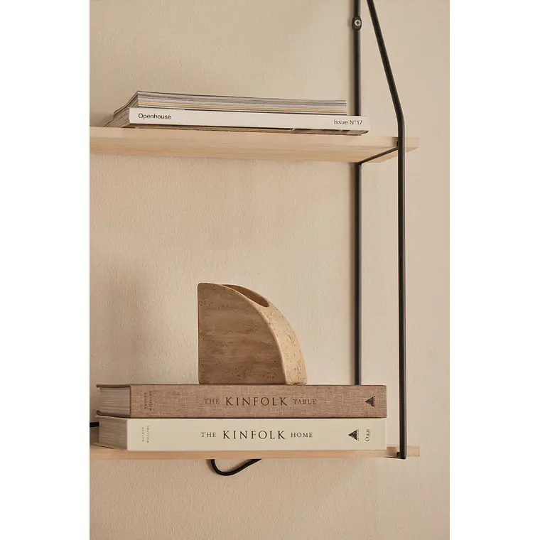 Lumaria · Repisa en acabado madera de 65 cm 6