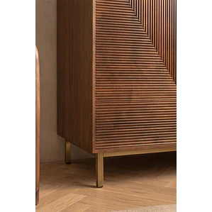 Ropero Mireya en madera de mango