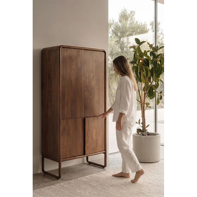 Ropero Sorea en madera de mango 2