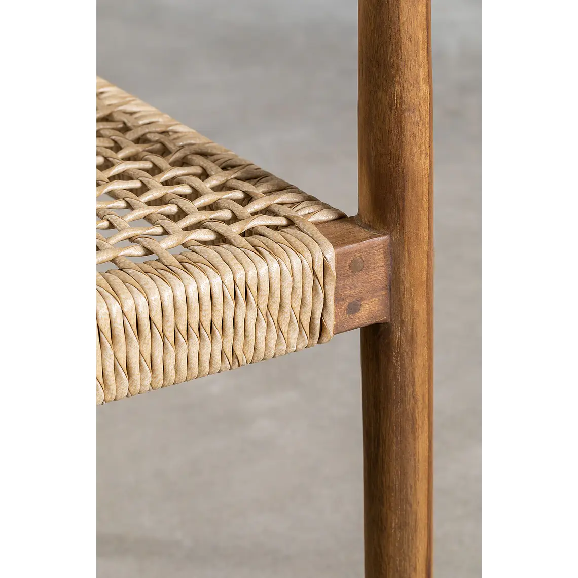 Silla de comedor Alveva en madera de teca 6