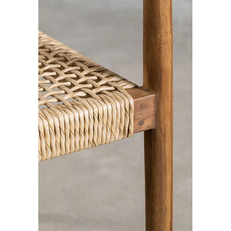 Silla de comedor Alveva en madera de teca 6