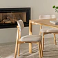Silla de comedor Eireva en madera - Miniatura 1