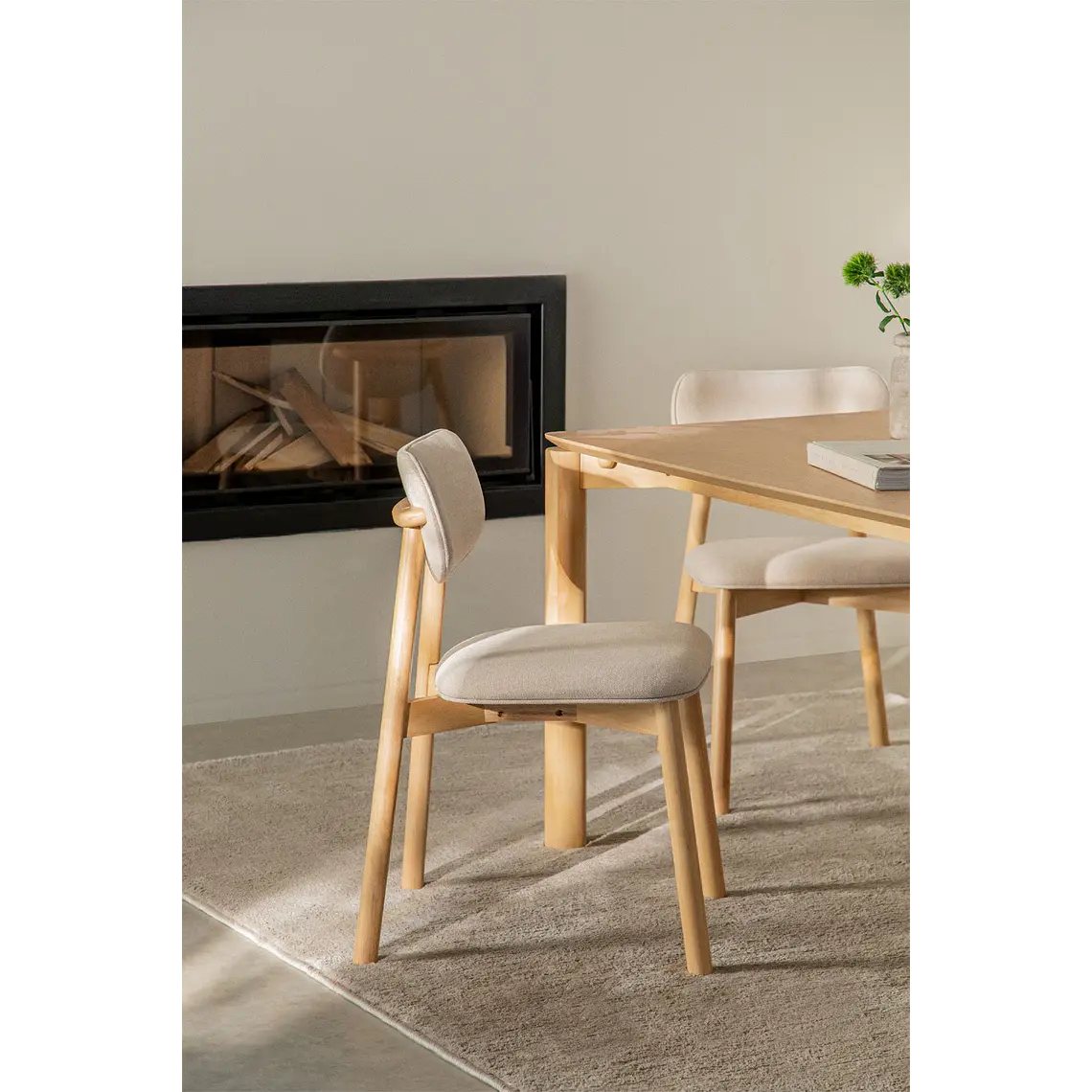Silla de comedor Eireva en madera 2