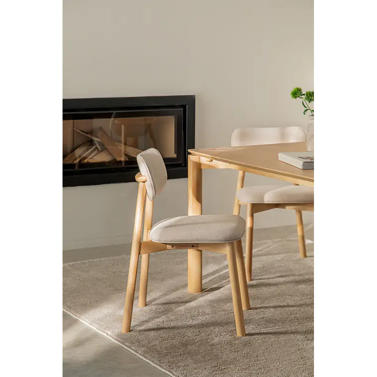 Silla de comedor Eireva en madera 2