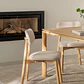 Silla de comedor Eireva en madera - Miniatura 2