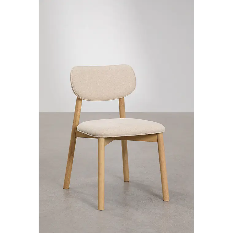 Silla de comedor Eireva en madera 3